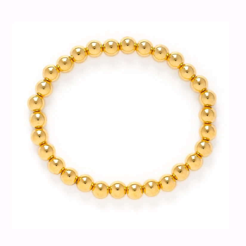 Gold Bead Bracelet