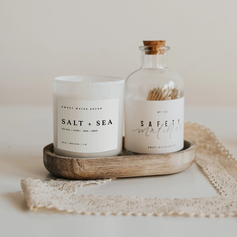 Salt + Sea Soy Candle
