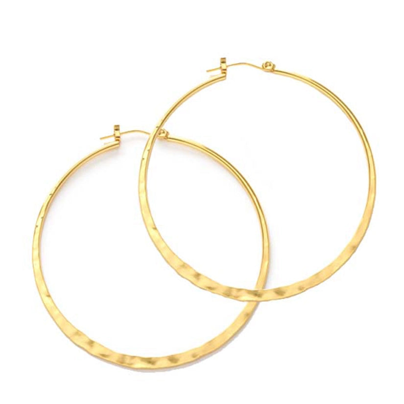 Hammered Hoops
