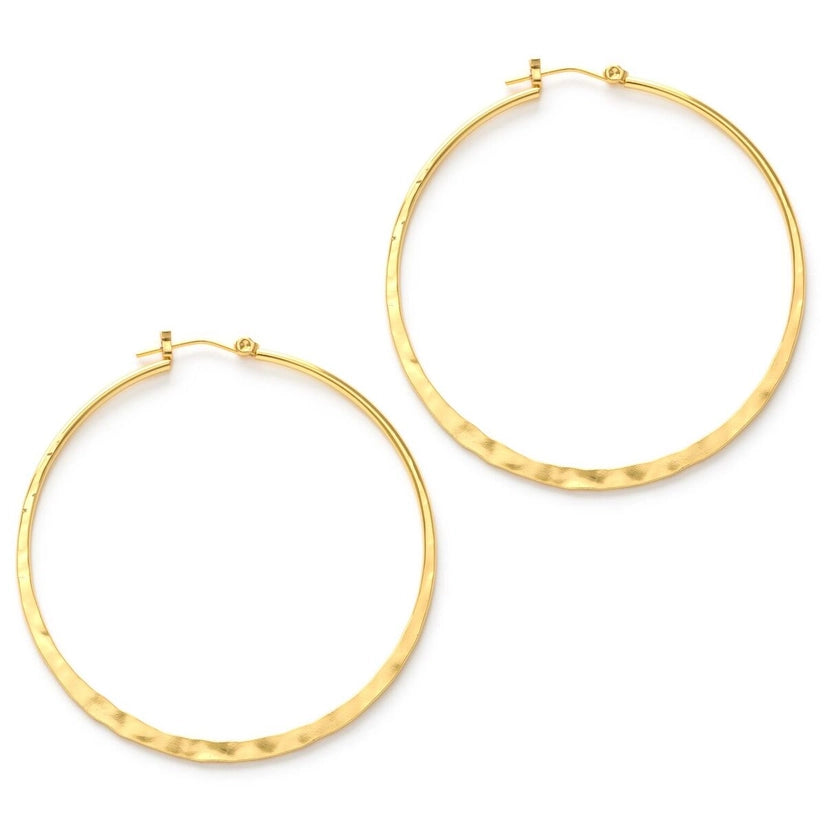 Hammered Hoops