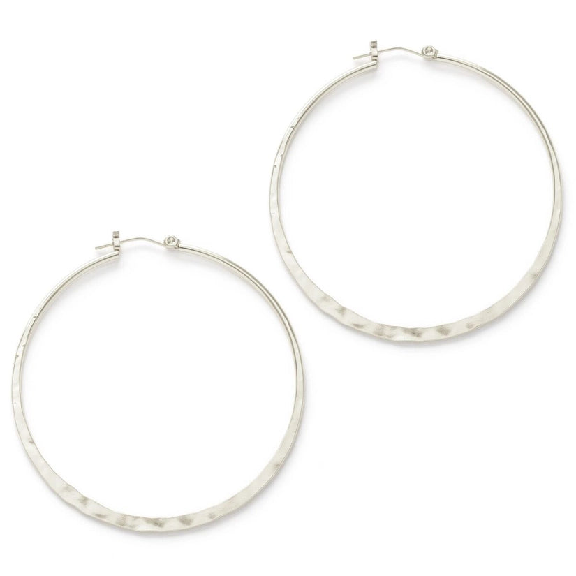 Hammered Hoops