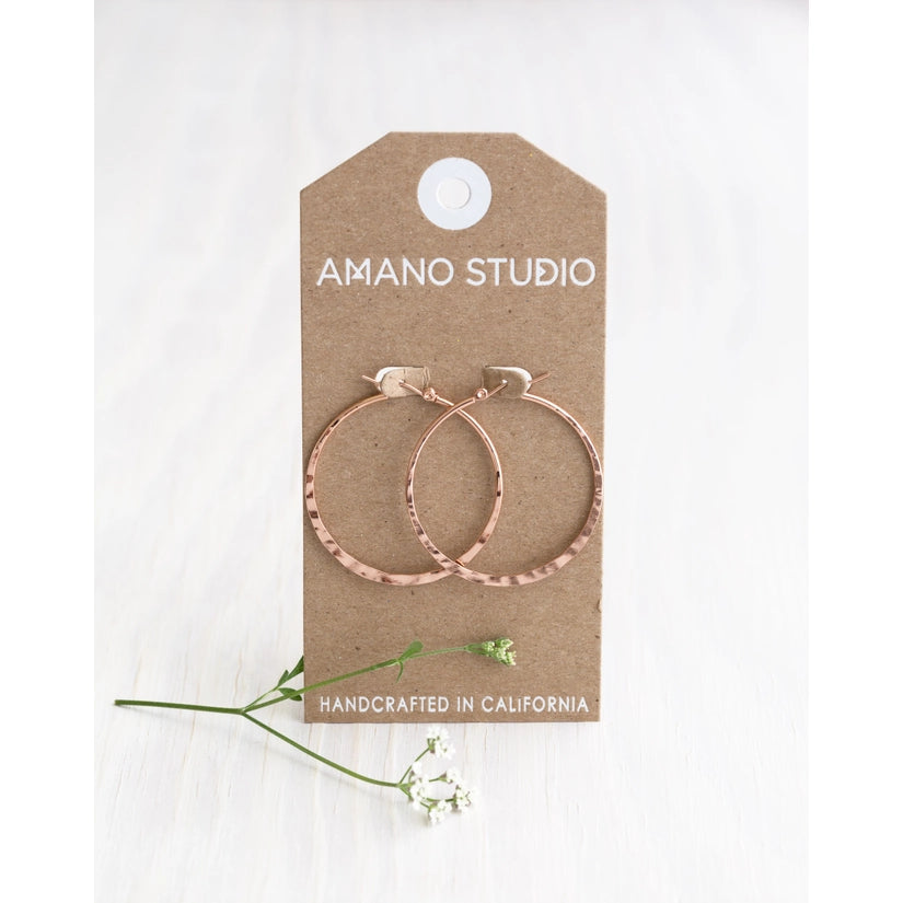 Hammered Hoops